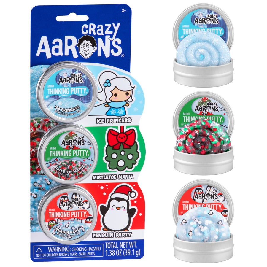 Christmas 2" Fidget Three Pack C7